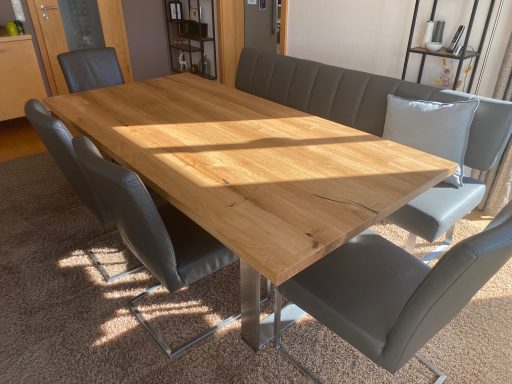 Eßtisch in Eiche